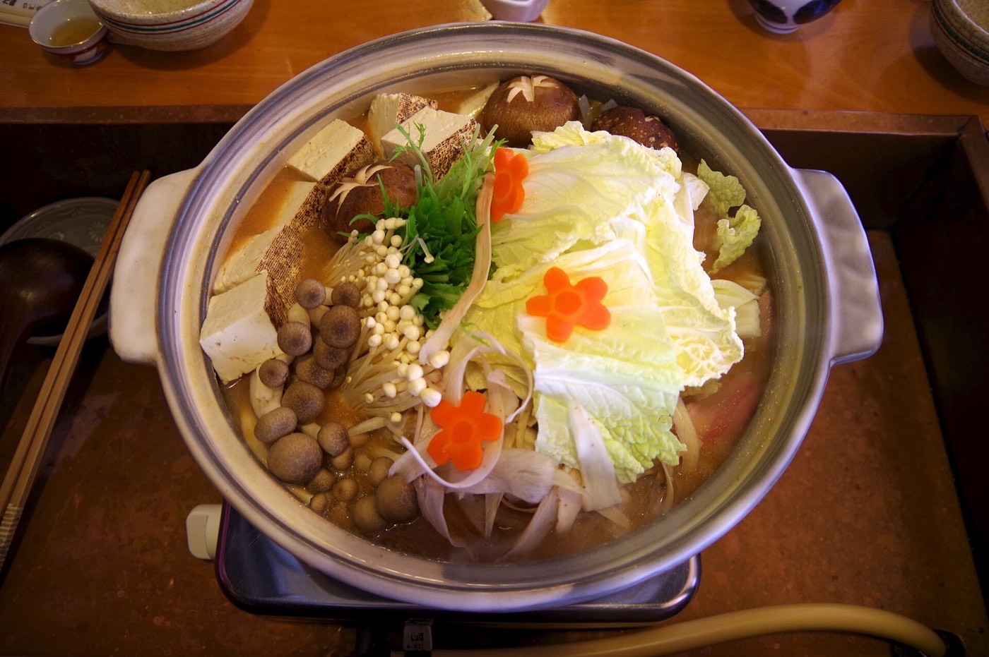 イノシシ肉のぼたん鍋(イメージ)